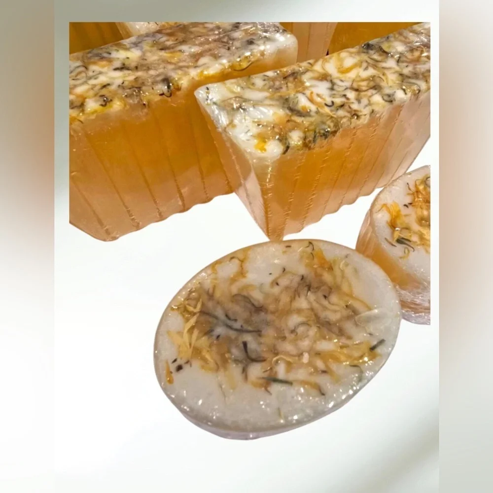 Florinda Beauty - Calendula & Honey Handmade Artisan Soap Floral Infusion NWT